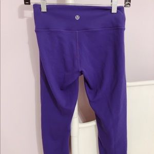 Purple Lulu lemon leggings